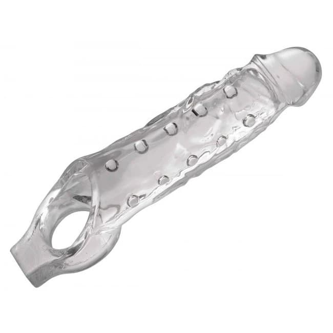 Size Matters Clearly Ample Penis Enhancer Sheath, image 1