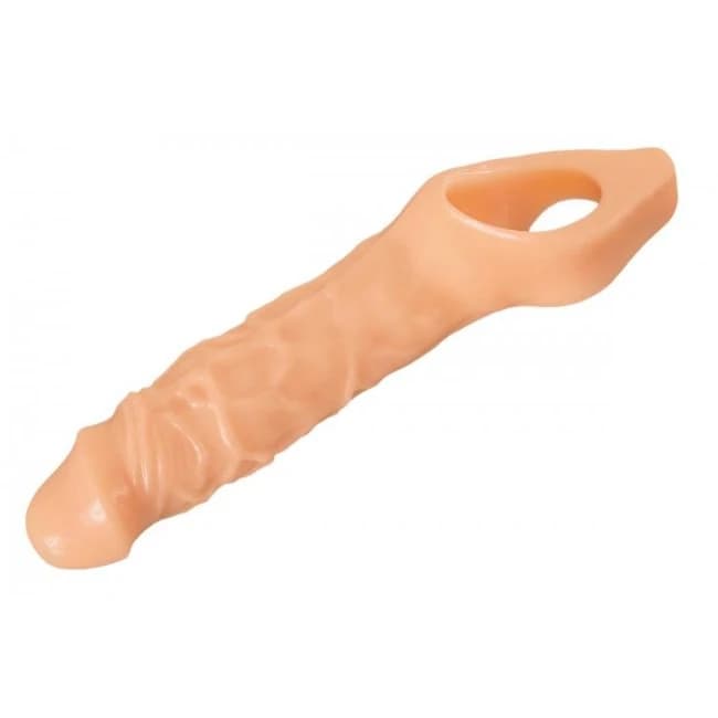 Size Matters Really Ample Penis Enhancer Sheath Flesh - Image 1 Size Matters Really Ample Penis Enhancer Sheath Flesh - Image 1