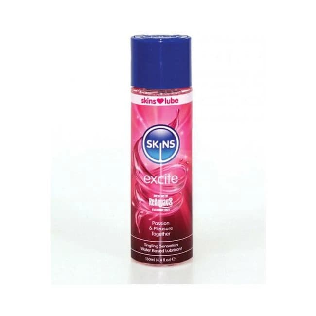 Skins Excite Tingling Water-Based Lubricant 4 Oz., image 1