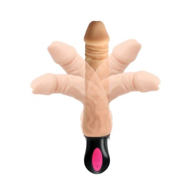Skinsations Heat Seeker Flexible Warming Dildo 8 ", image 1