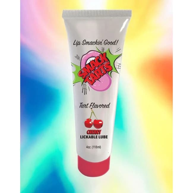 SMACK TARTS LICKABLE LUBE SOUR CHERRY 4 OZ - Image 1