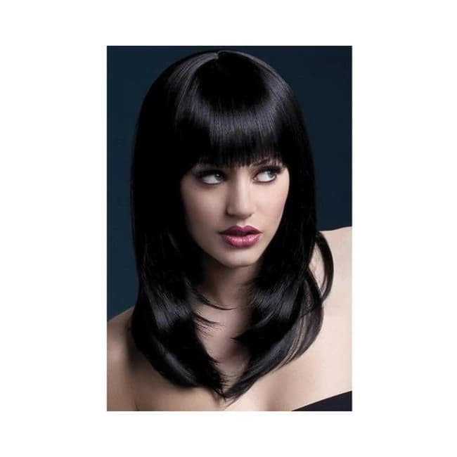 Smiffy the Fever Wig Collection Tanja - Black - Image 1 Smiffy the Fever Wig Collection Tanja - Black - Image 1
