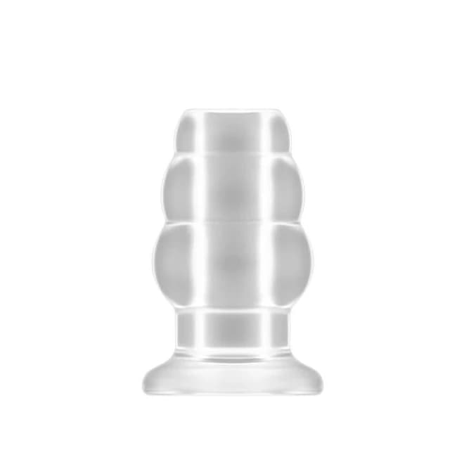 Sono No 50 Medium Hollow Tunnel Butt Plug 4 Inches Translucent, image 1