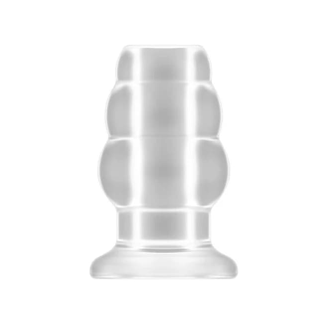 Sono No 51 Large Hollow Tunnel Butt Plug 5 Inches Translucent, image 1