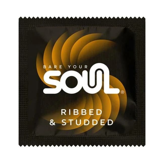 Soul Ribbed and Studded Latex Condom Case 1000-Count, image 1