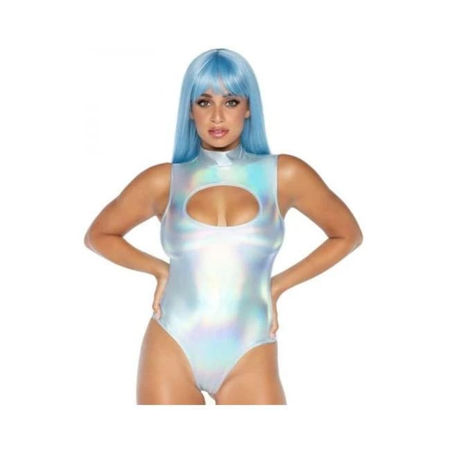 Spandex Keyhole Bodysuit, image 1