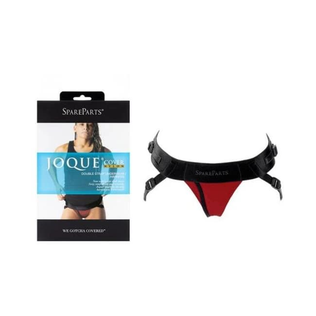 Spareparts Joque Cover Underwear Harness Red (Double Strap) Size a Nylon, image 1
