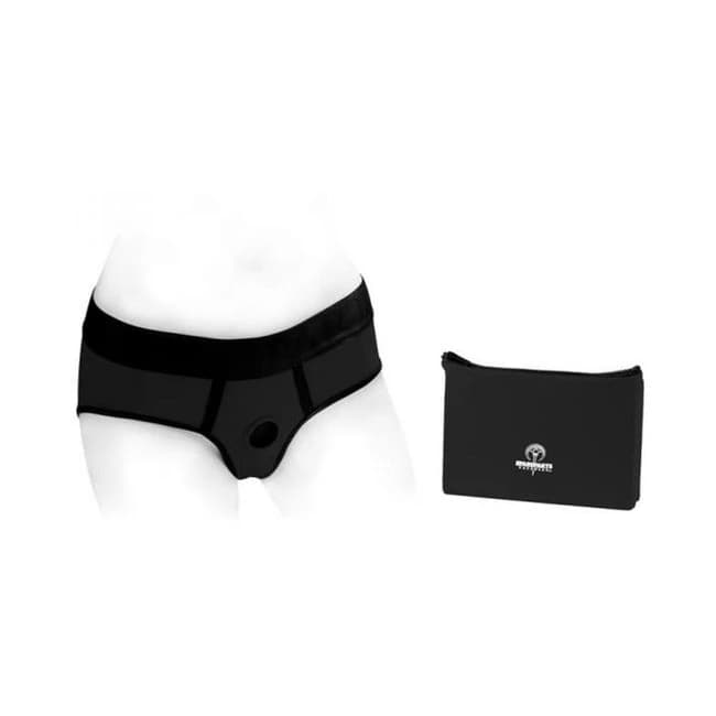 Spareparts Tomboi Nylon Briefs Harness Black Size 5xl, image 1