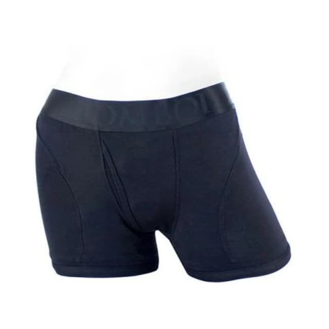 Spareparts Tomboii Rayon Boxer Briefs Harness Black Size, image 1