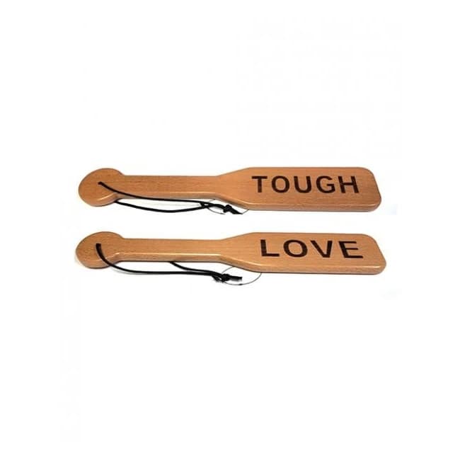 Spartacus Zelkova Wood Paddle - 32 Cm Tough Love - Image 1 Spartacus Zelkova Wood Paddle - 32 Cm Tough Love - Image 1