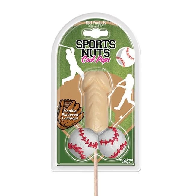 Sports Nuts Cock Pops Baseball Vanilla Lovers - Image 1