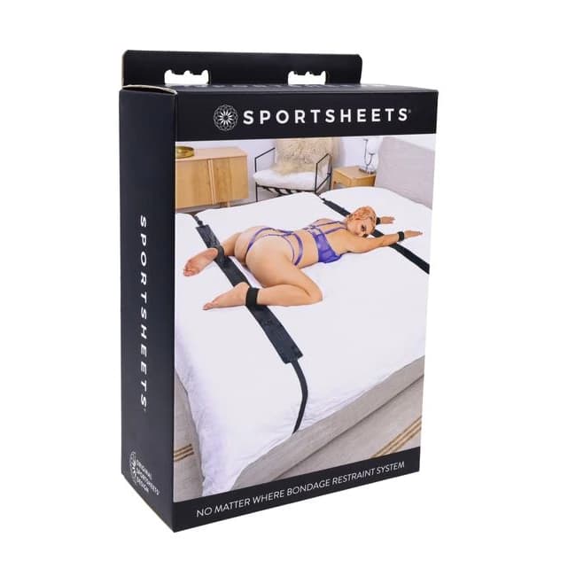 Sportsheets No Matter Where Bondage Restraint System, image 1