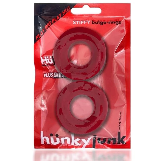 STIFFY 2-PACK C-RINGS CHERRY ICE (NET) - Image 1