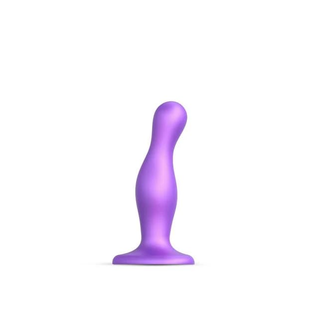 Strap-on-Me Curvy Plug Dil Metallic Purple, image 1