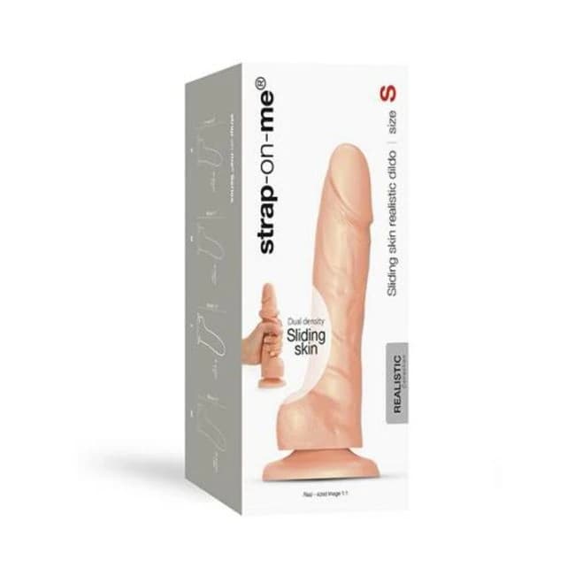 Strap-on-Me S Sliding Skin Realistic Dildo Vanilla, image 1