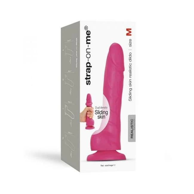 Strap-on-Me Sliding Skin Realistic Dual-Density Dildo, image 1