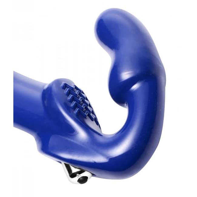 Strap U Revolver Strapless Strap on Dildo Blue, image 1