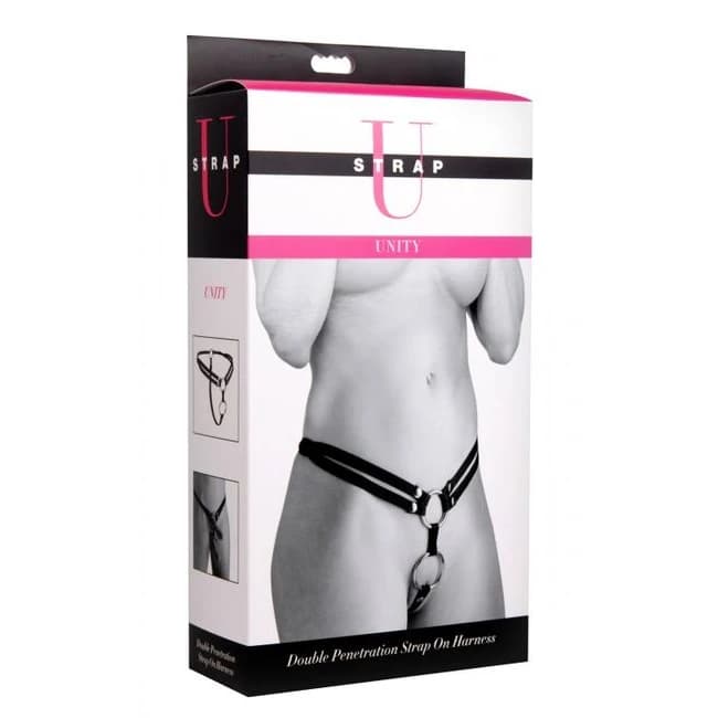 Strap U Unity Double Penetration Strap on Harness, image 1
