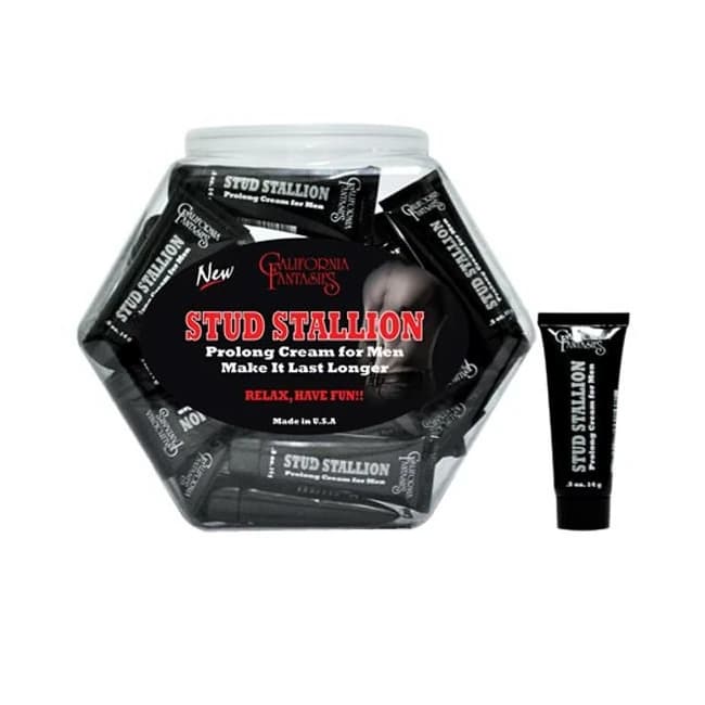 Stud Stallion Prolong Cream for Men - .05 oz Tube Bowl of 36, image 1