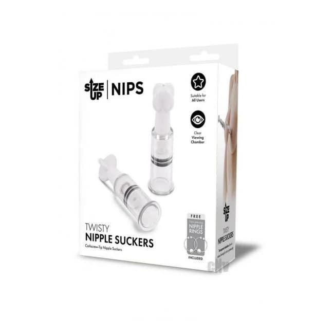 Su Twisty Nipple Suckers Sm Clr/blk, image 1