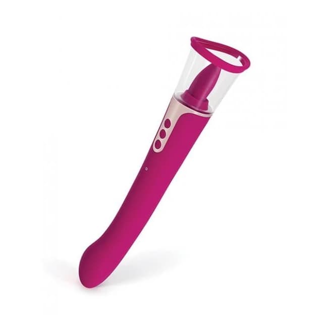 Succion Sucking G-Spot Vibrator - 3 Function, image 1