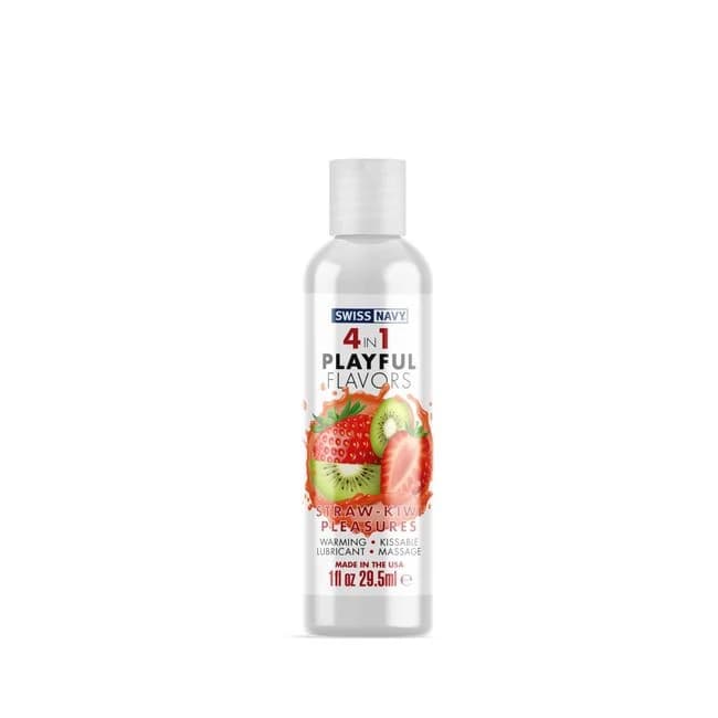 Swiss Navy 1 Playful Flavors Strawberry Kiwi Pleasure, image 1