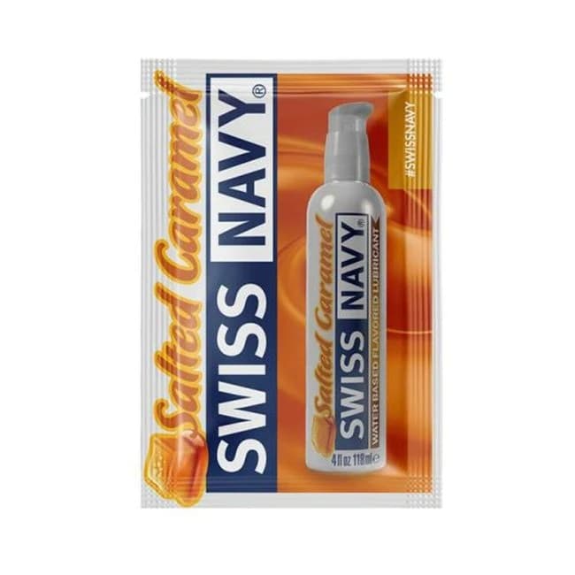 Swiss Navy Salted Caramel Flavored Lubricant 5 ml, image 1