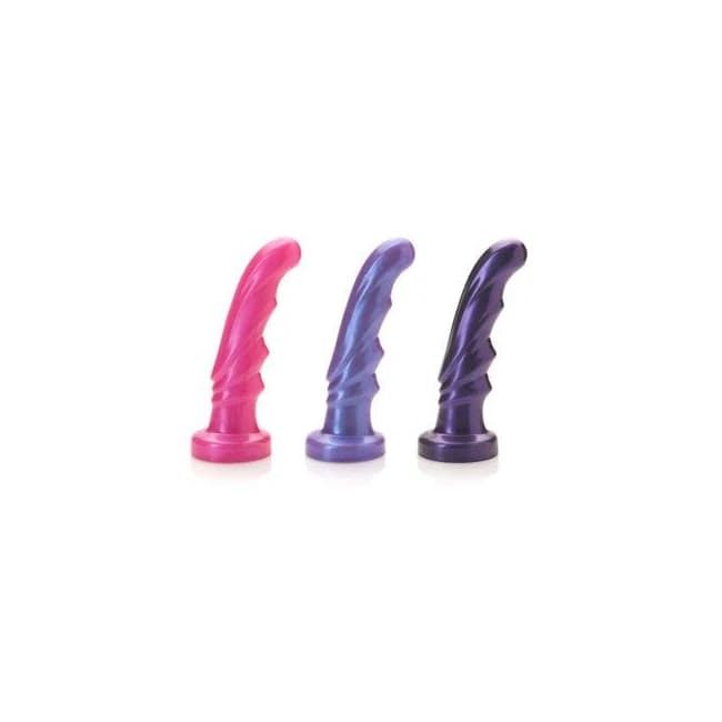 Tantus Tsunami G-Spot Dildo Punk Rock Pink (Bag), image 1