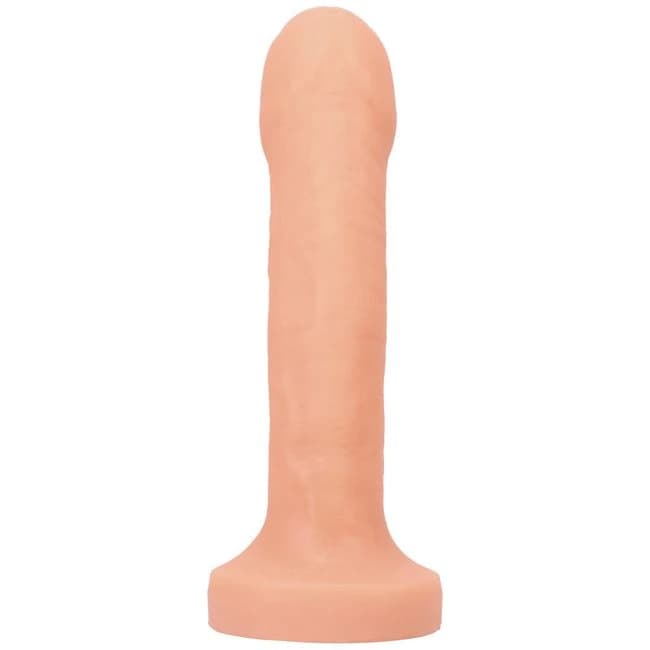 Tantus Uncut #2 O2 Dual Density Dildo Warm Ivory, image 1