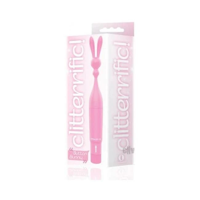 The 9's Clitterific! Button Bunny Clitoral Stimulator, image 1