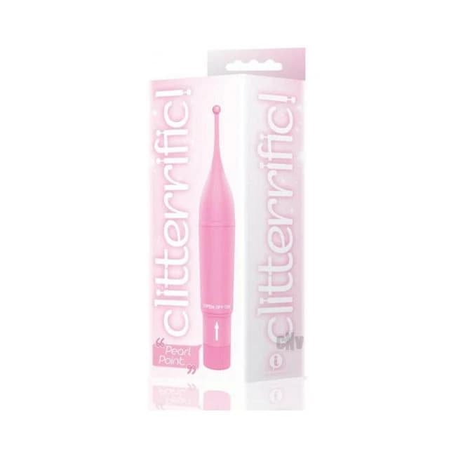 The 9's Clitterific! Pearl Point Clitoral Stimulator, image 1