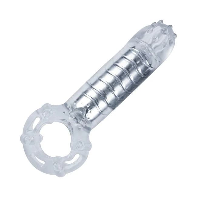 The Best of Macho Clitoral Massage Ring Clear, image 1