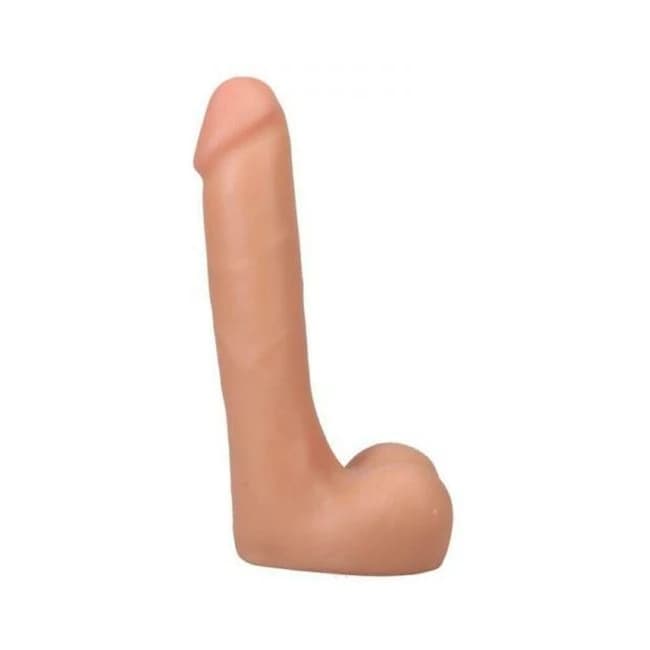 The Realistic Cock 9 In. Ultraskyn Vac-U-Lock Dildo Chocolate, image 1