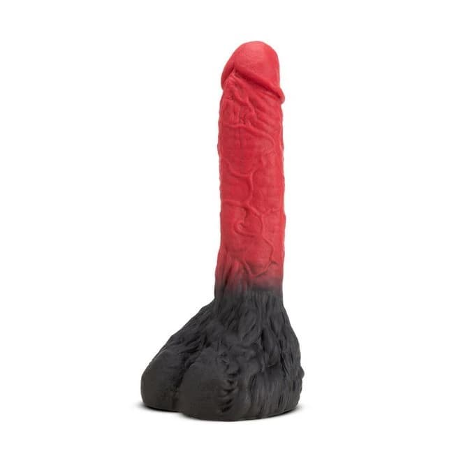 The Realm Lycan Lock-on Werewolf Dildo Red - Image 1