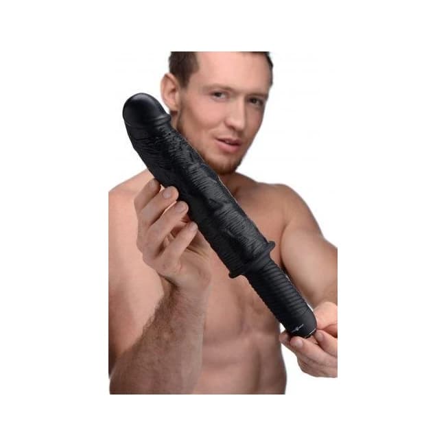 The Violator Xxl Vibrating Giant Dildo Thruster Black - Image 1 The Violator Xxl Vibrating Giant Dildo Thruster Black - Image 1