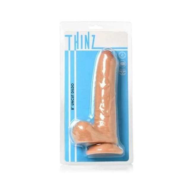 Thinz Uncut. Dildo with Balls Light, image 1