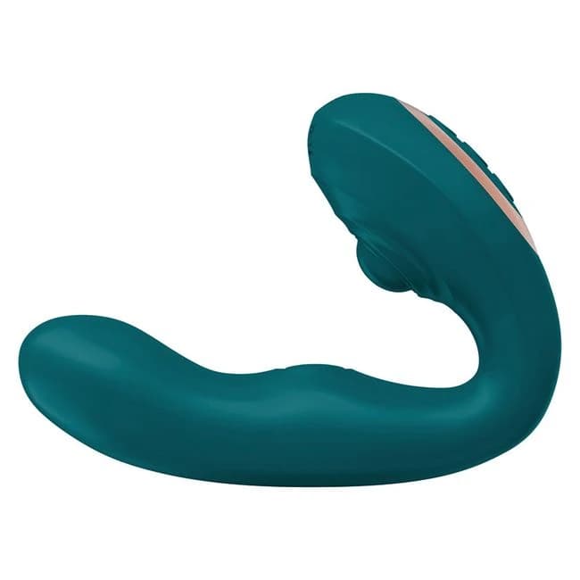 Tracy's Dog Cobra Spherical Flapping Vibrator-Green, image 1