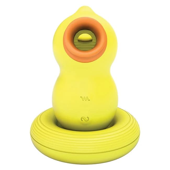 Tracy's Dog Ducking Sucking & Licking Rubber Duck Vibrator, image 1