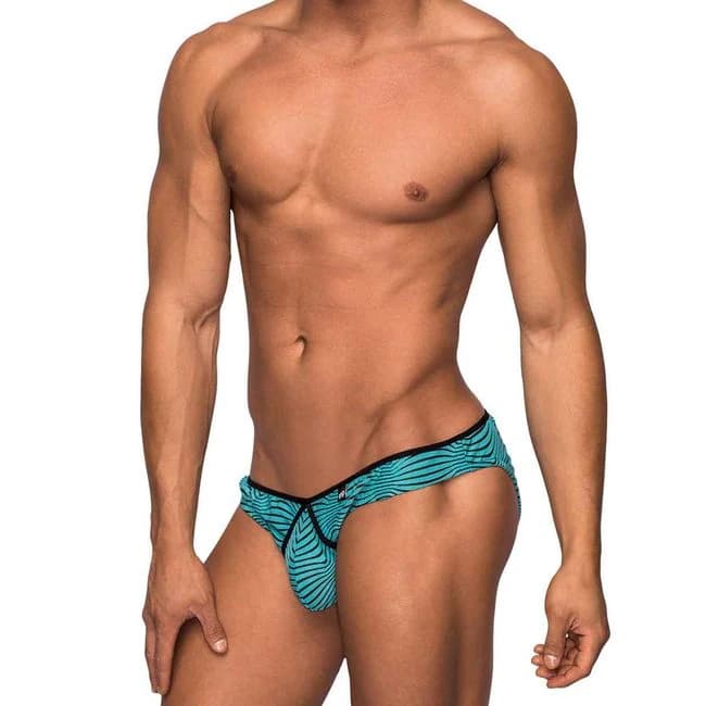 Tranquil Abyss Mini Bikini Seafoam/blk, image 1