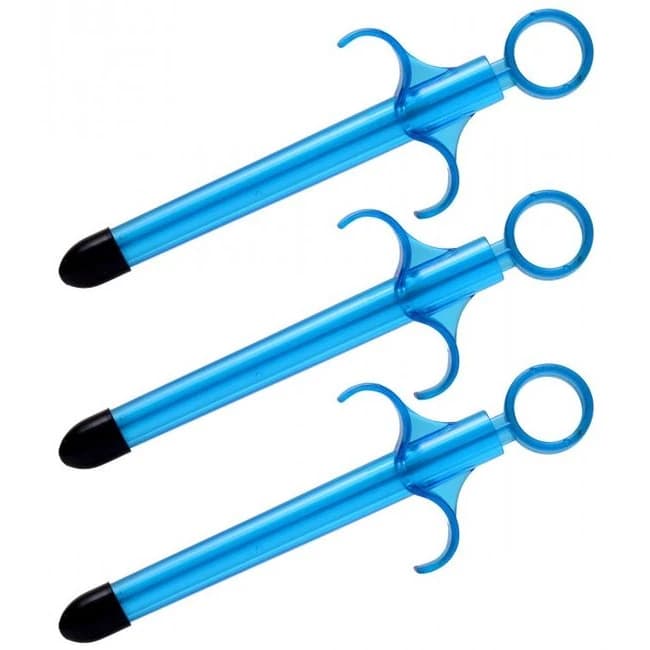 Trinity Vibes Lubricant Launcher Set of 3 Blue - Image 1 Trinity Vibes Lubricant Launcher Set of 3 Blue - Image 1