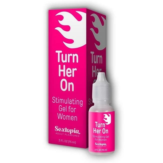 Turn Her on Stimulating Gel for Women .5 Oz Bottle - Image 1 Turn Her on Stimulating Gel for Women .5 Oz Bottle - Image 1