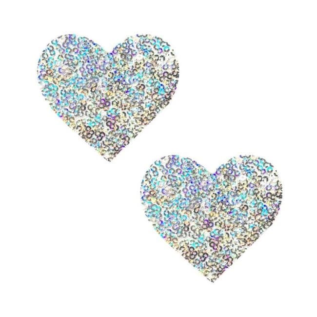 Unicorn Tears Sparkle Sequin I Heart U Pasties, image 1