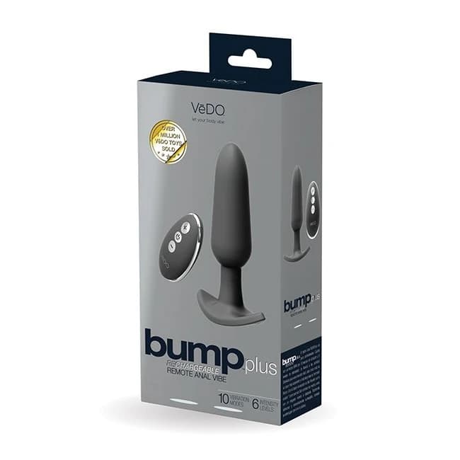 Vedo Bump Plus Rechargeable Remote Control Anal Vibe, image 1