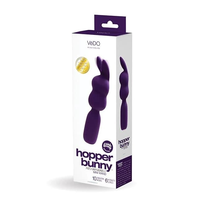 Vedo Hopper Rechargeable Mini Vibe Deep Purple, image 1