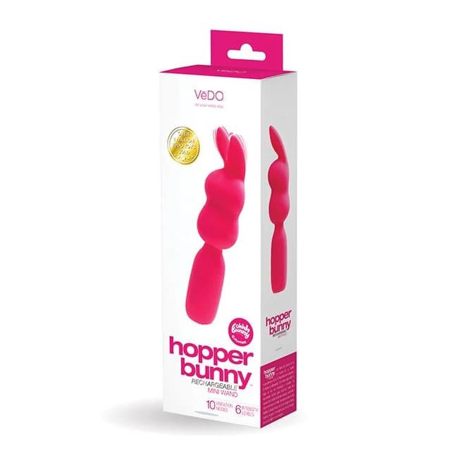 Vedo Hopper Rechargeable Mini Vibe Pretty in Pink, image 1