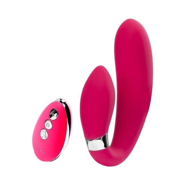 Vedo Jeni C-Shaped Dual Motor Vibe with Remote, image 1