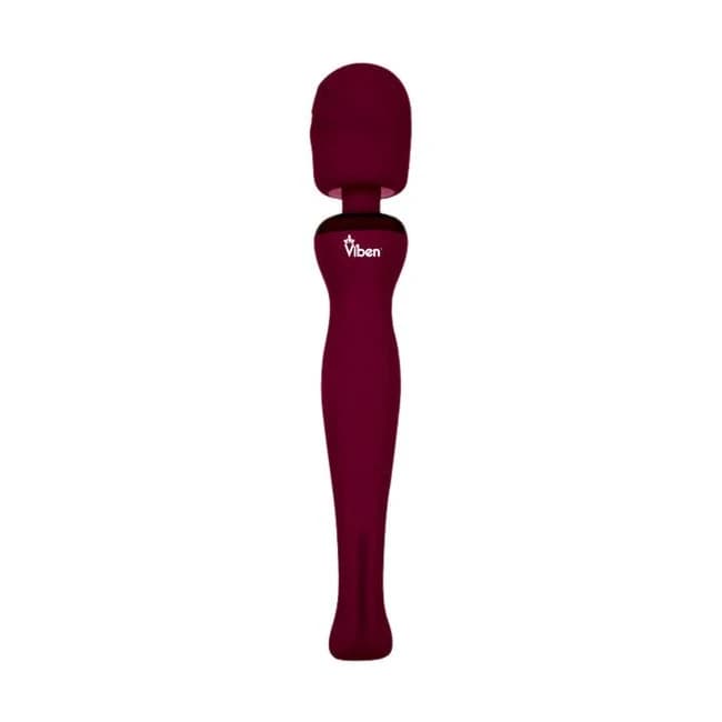 Viben Sultry Intense Handheld Wand Massager Ruby, image 1