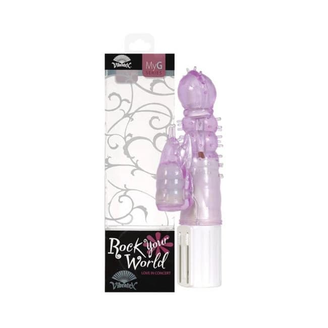 Vibratex Rock Your World Dual Action Vibrator, image 1