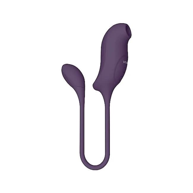 Vive Quino Air Wave/vibrating Egg Vibrator Purple, image 1