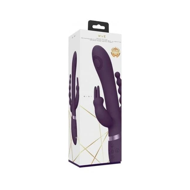 Vive - Rini Rechargeable Pulse-Wave Triple-Motor Silicone Rabbit, image 1
